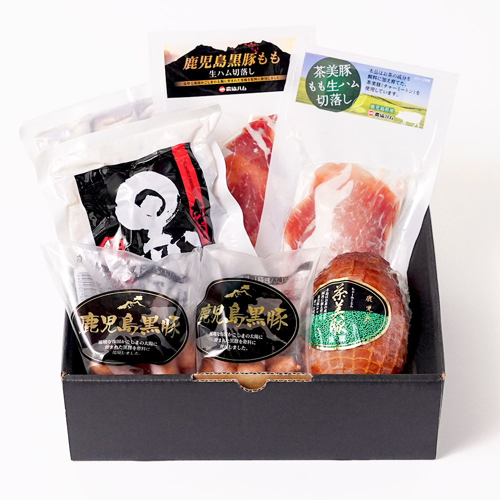 鹿児島グルメeギフトカード 5,000円コース 黒豚・茶美豚セット