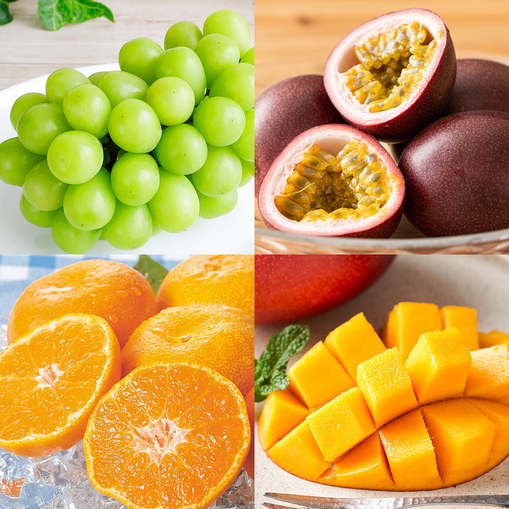 鹿児島グルメeギフトカード 7,500円コース 旬の果物詰め合わせ