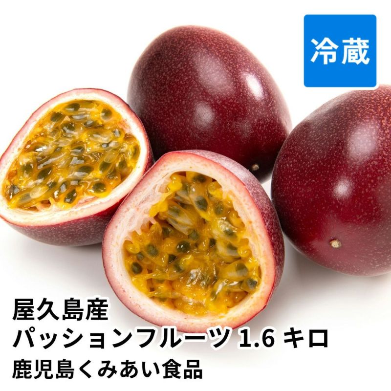 屋久島産パッションフルーツ 1.6キロ 15～24玉の商品画像01