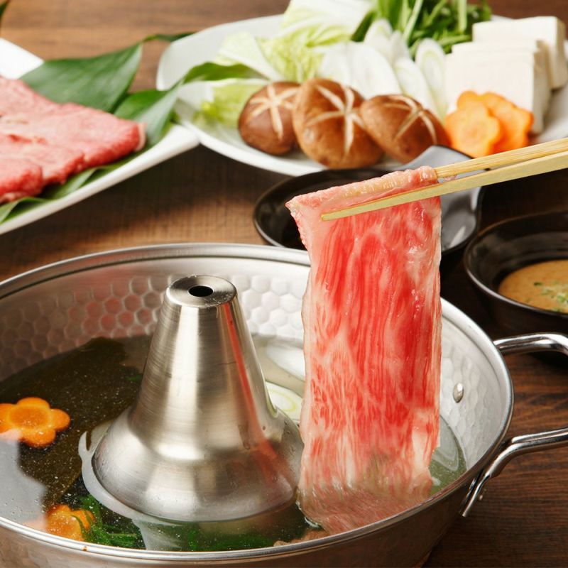 【送料込】華蓮 鹿児島黒牛・黒豚しゃぶしゃぶセットB ご自宅用 3～5人前 の商品画像02