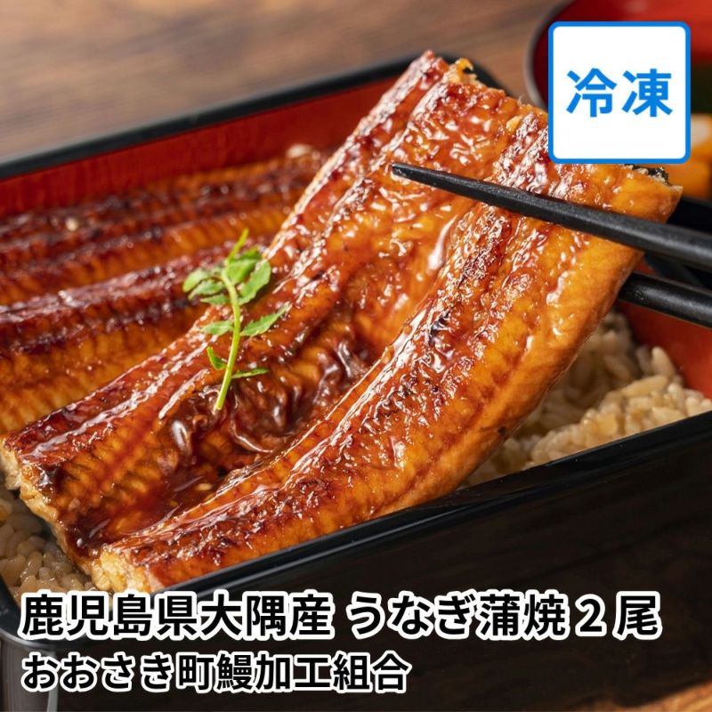 鹿児島県大隅産 うなぎ蒲焼 2尾の商品画像01