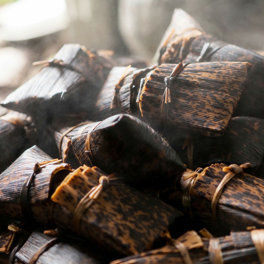 あくまき きな粉付 5本セット | 津曲食品の商品画像02