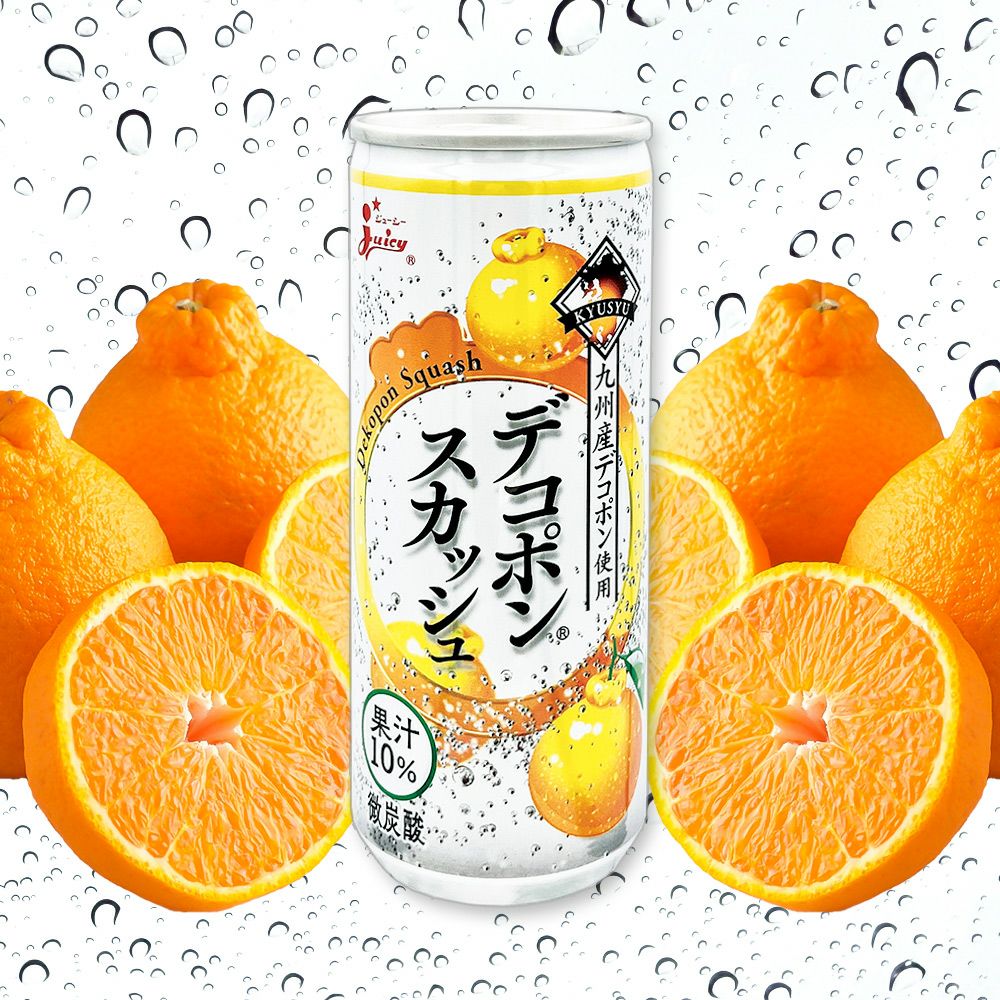 デコポンスカッシュ 250ml×30本 | ジューシーの商品画像02