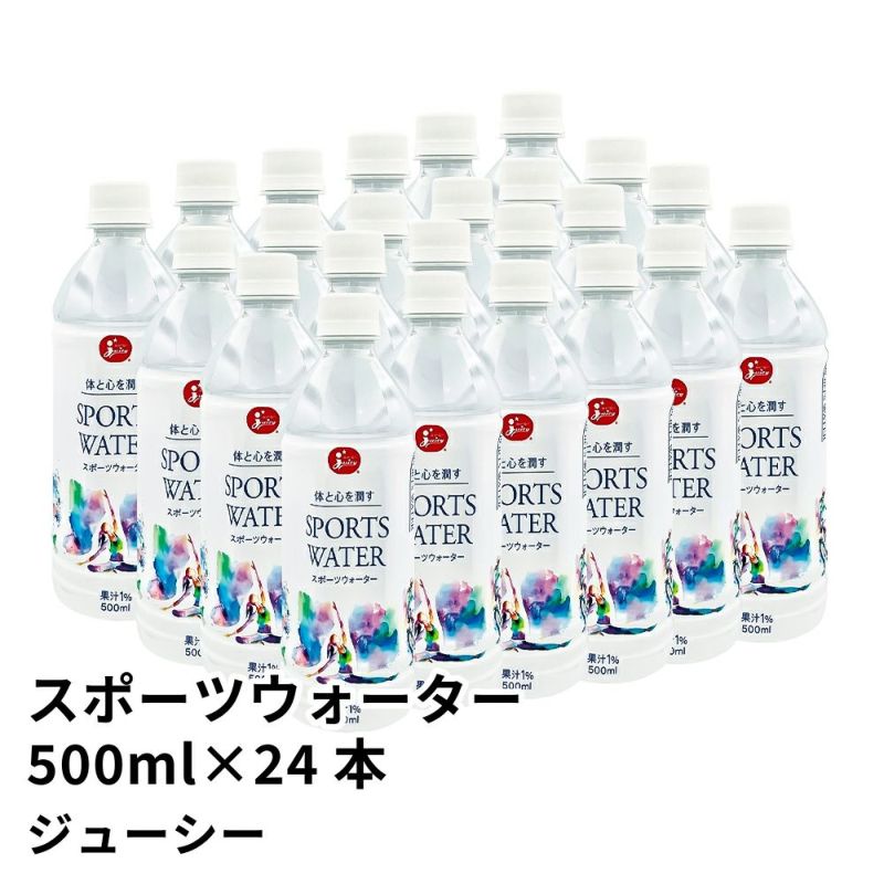 スポーツウォ―タ― ペットボトル 500ml×24本の通販・お取り寄せ | JA