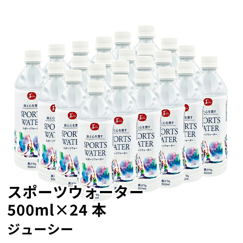 スポーツウォ―タ― ペットボトル 500ml×24本の商品画像01