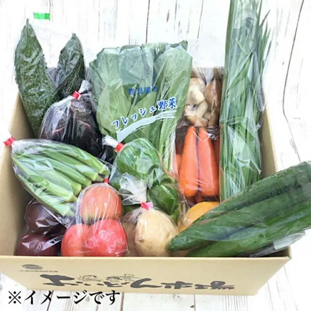 鹿児島県産野菜・果物セット Lサイズ 11～14品目の商品画像02